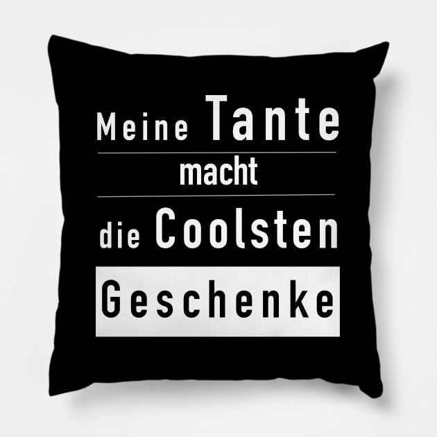 Beste Tante Pillow by DAGHO