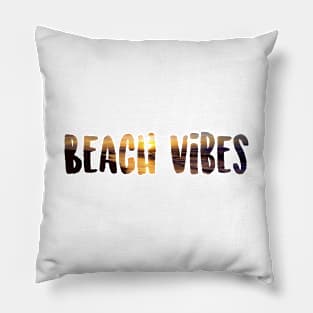 beach vibes Pillow