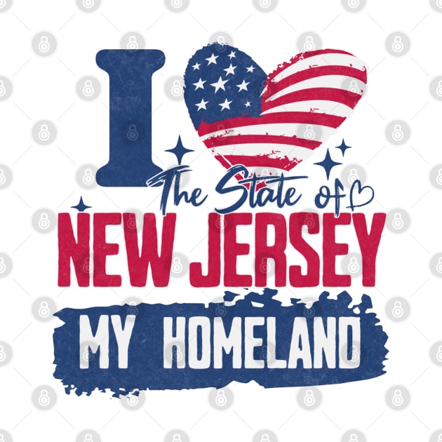 New Jersey my homeland by HB Shirts