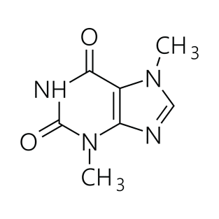 cafeine molecule, chemistry and coffee T-Shirt