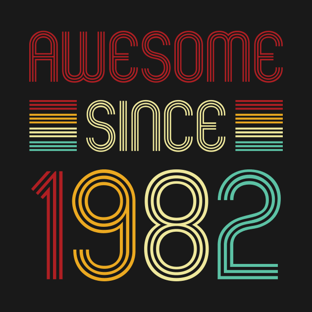 Vintage Awesome Since 1982 by Che Tam CHIPS