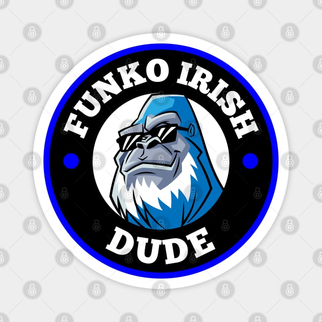 FUNKO IRISH DUDE (BLUE) Magnet by KOPY KAT