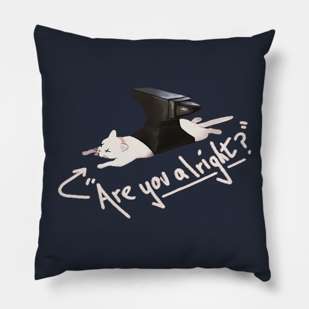 Lovejoy are you alright Pillow by melvininvi