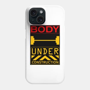 body under construction Phone Case