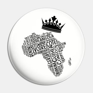 Black History, Africa Map, Colors, African American, Black Pin