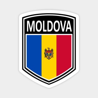 Flag Shield - Moldova Magnet