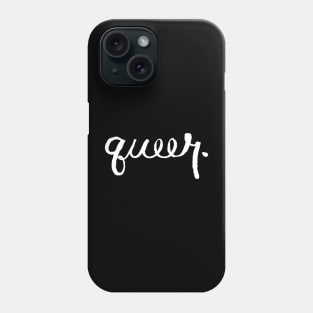 just plain queer Phone Case