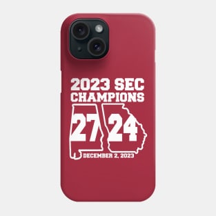 ALABAMA 2023 CONFERENCE CHAMPIONS Phone Case