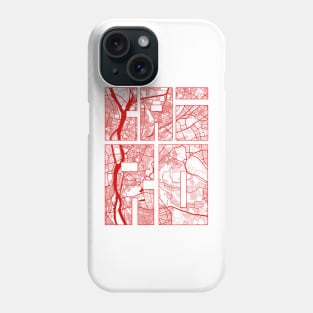 Cairo, Egypt City Map Typography - Oriental Phone Case