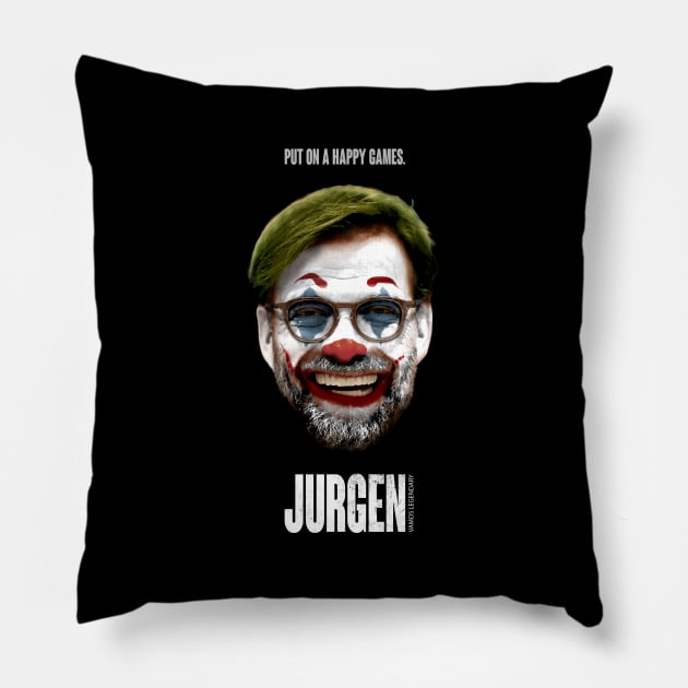 Jurgen Klopp No.1 Pillow by Vamos Store