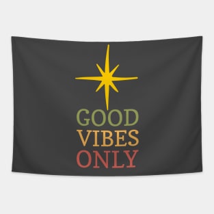 FALL GOOD VIBES ONLY STAR Tapestry