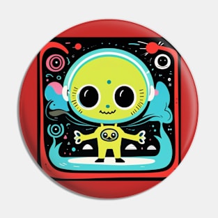 Alien Babies Pin