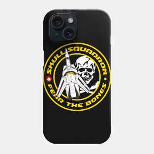 Skull Squadron Patch Phone Case