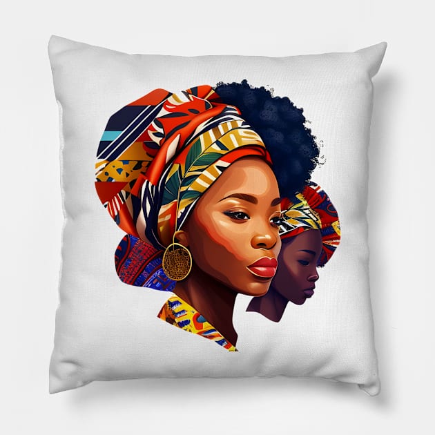 Great African American Leaders Black History Month T-Shirt Pillow by Felix Rivera