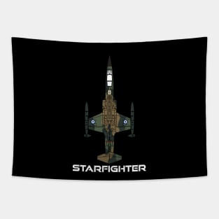 F-104 Starfighter (Greece) Tapestry