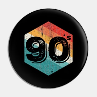 Vintage 1990 Retro Legendary, Birthday Pin