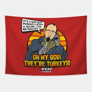 WKRP OH MY GOD! Tapestry