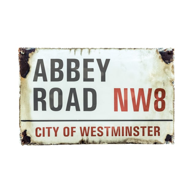 Abbey Road Sign by mrdoomits