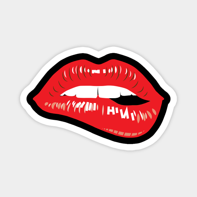 Lips Mask Magnet by glowU