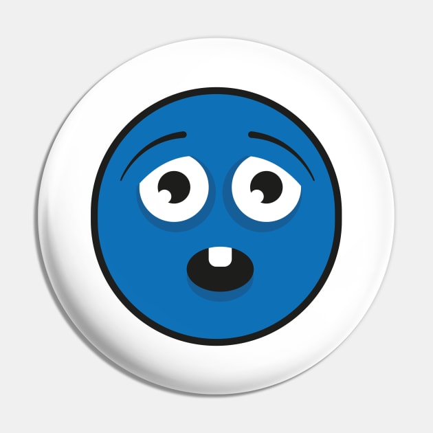 surprised blue monster emoji Pin by Bubsart78