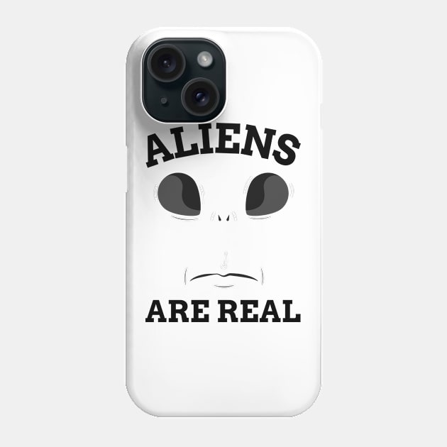 ALIENS ARE REAL Phone Case by FromBerlinGift