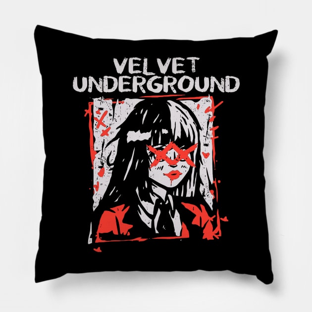 velvet  gen z Pillow by angga108