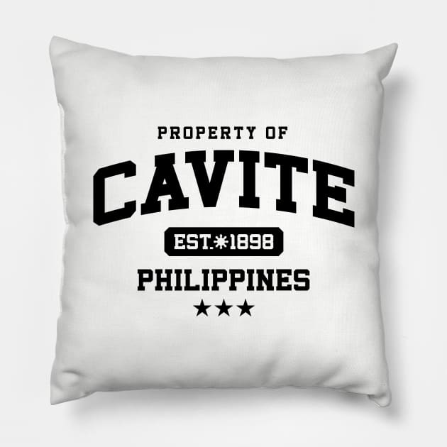 Cavite - Property of the Philippines Shirt Pillow by pinoytee