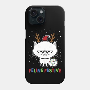 Feline Festive Phone Case