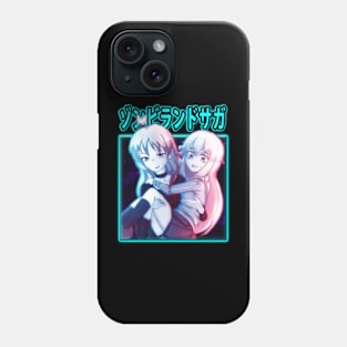 Sakura and the Undead Gangs Epic Journey on Stylish Zombieland Tees Phone Case