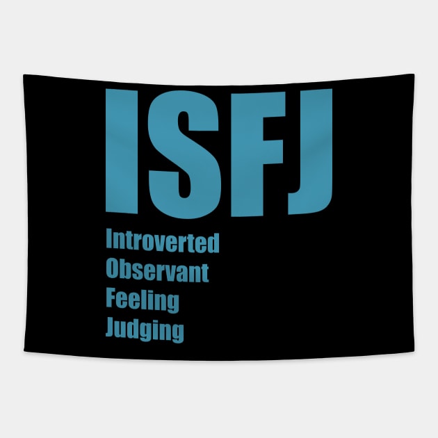 ISFJ The Defender MBTI types 10A Myers Briggs personality Tapestry by FOGSJ