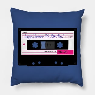 Jody’s Summer ‘89 BFF Mix! Pillow