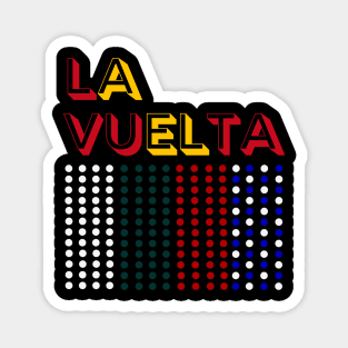 La Vuelta Cycling Shirt, La Vuelta Jersey, La Vuelta 2023, Vuelta Espana Magnet