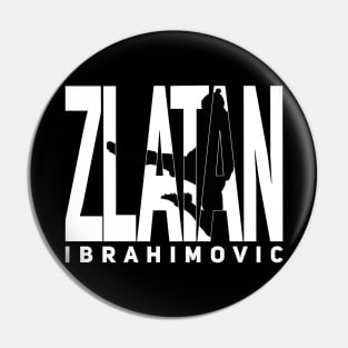 Zlatan Ibrahimović silhouette Pin