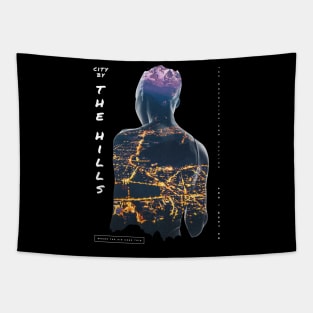 City Art - Cool Silhouette Tapestry