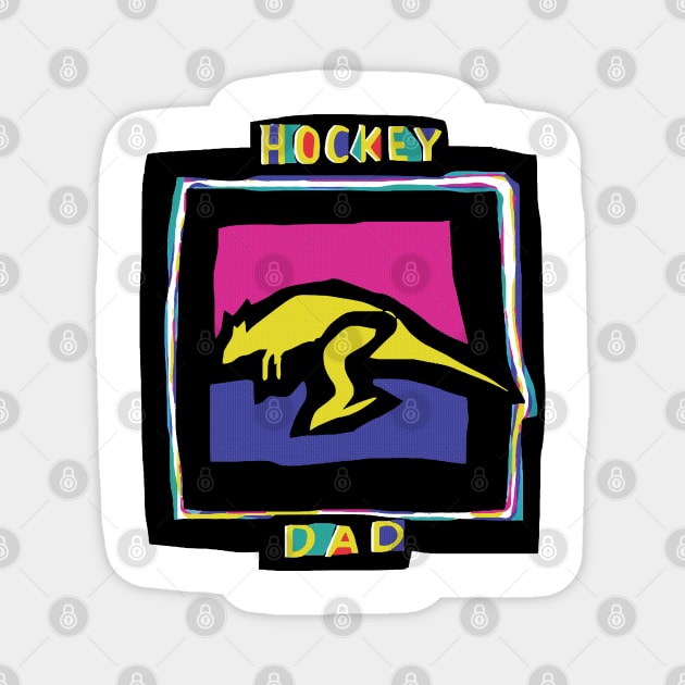 HOCKEY DAD Magnet by troygmckinley