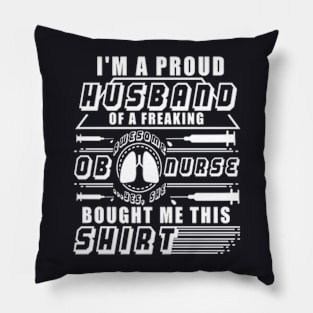 I M An Obstetrics Nurse S Husband Pillow