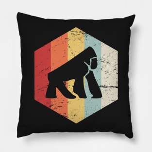 Retro 70s Gorilla Pillow