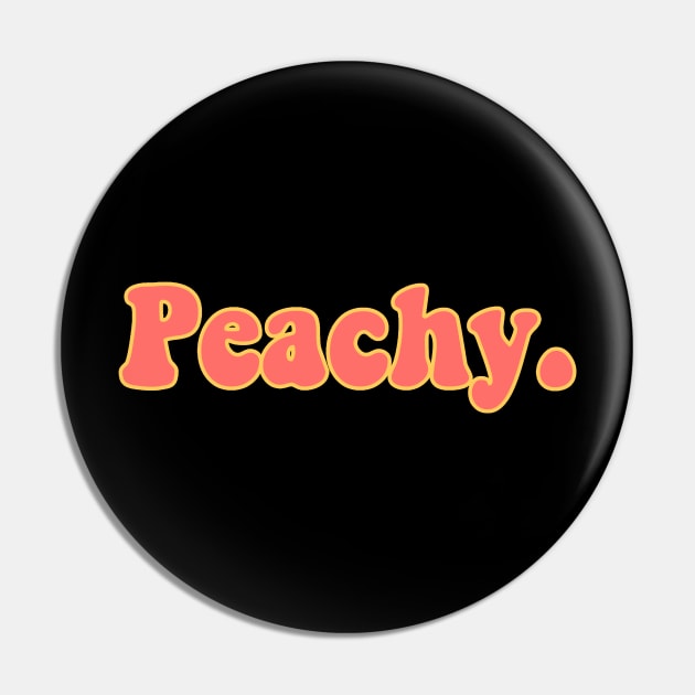 peachy Pin by nostalgia