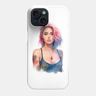 Tattooed Beauty Phone Case