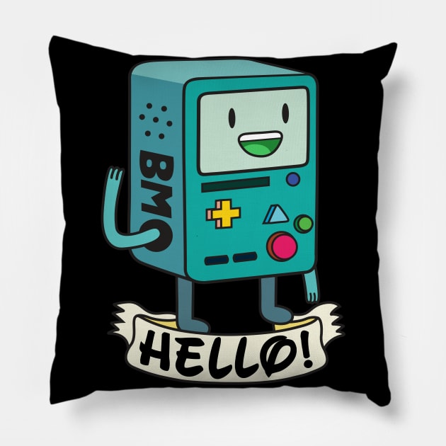 BMO Hello Pillow by Plushism