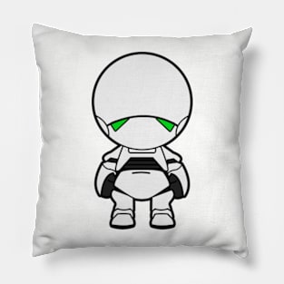 Marvin Paranoid Android Pillow