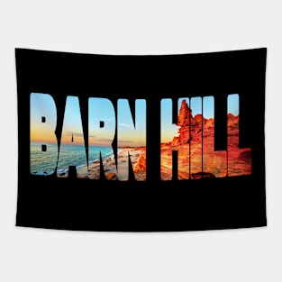 BARN HILL - Western Australia Sunset Beach Tapestry