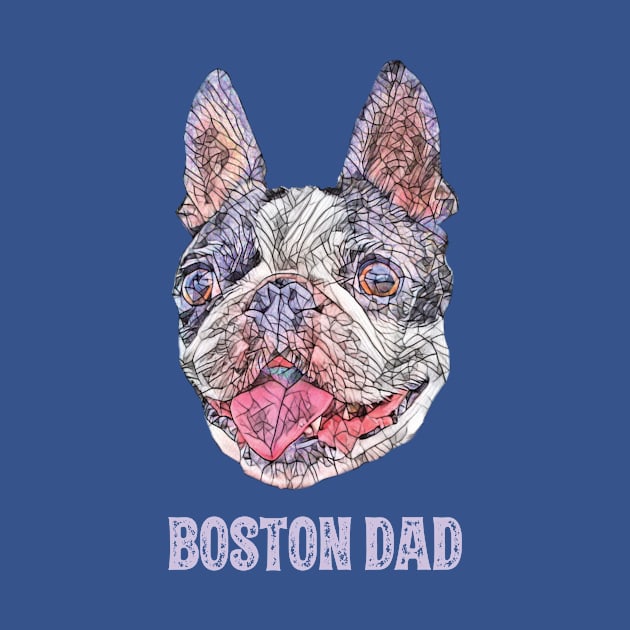 Boston Dad Boston Terrier by DoggyStyles