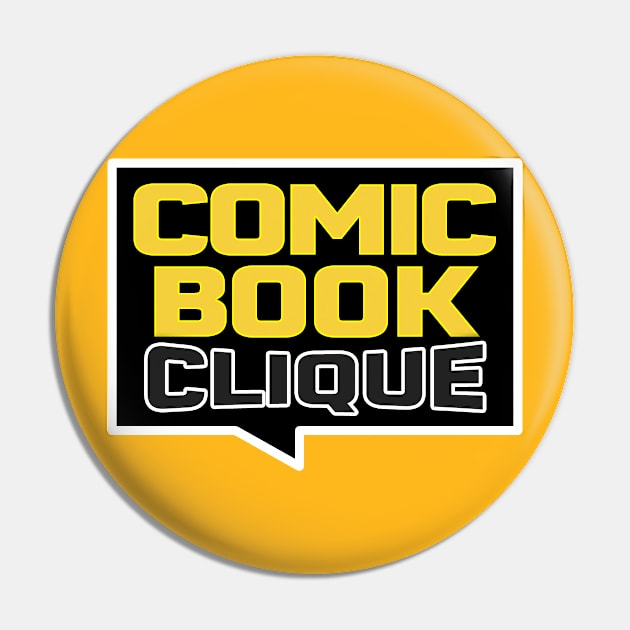 New CBClique Logo Pin by ComicBook Clique