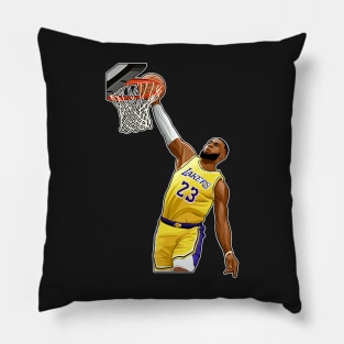 LeBron James #24 Dunk Power Pillow