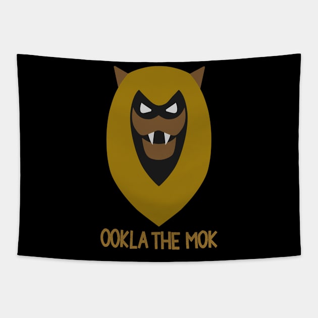 ookla the mok Tapestry by stalkbycat