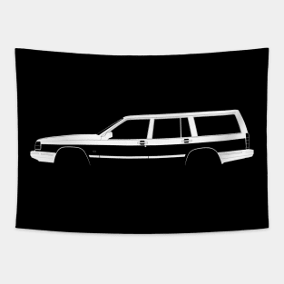 Volvo 740 Kombi Silhouette Tapestry