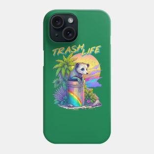 Trash Life - Vintage Style Trash Panda Phone Case