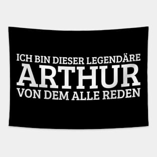 Arthur Funny Saying Birthday First Name Tapestry