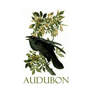 Raven by John James Audubon T-Shirt